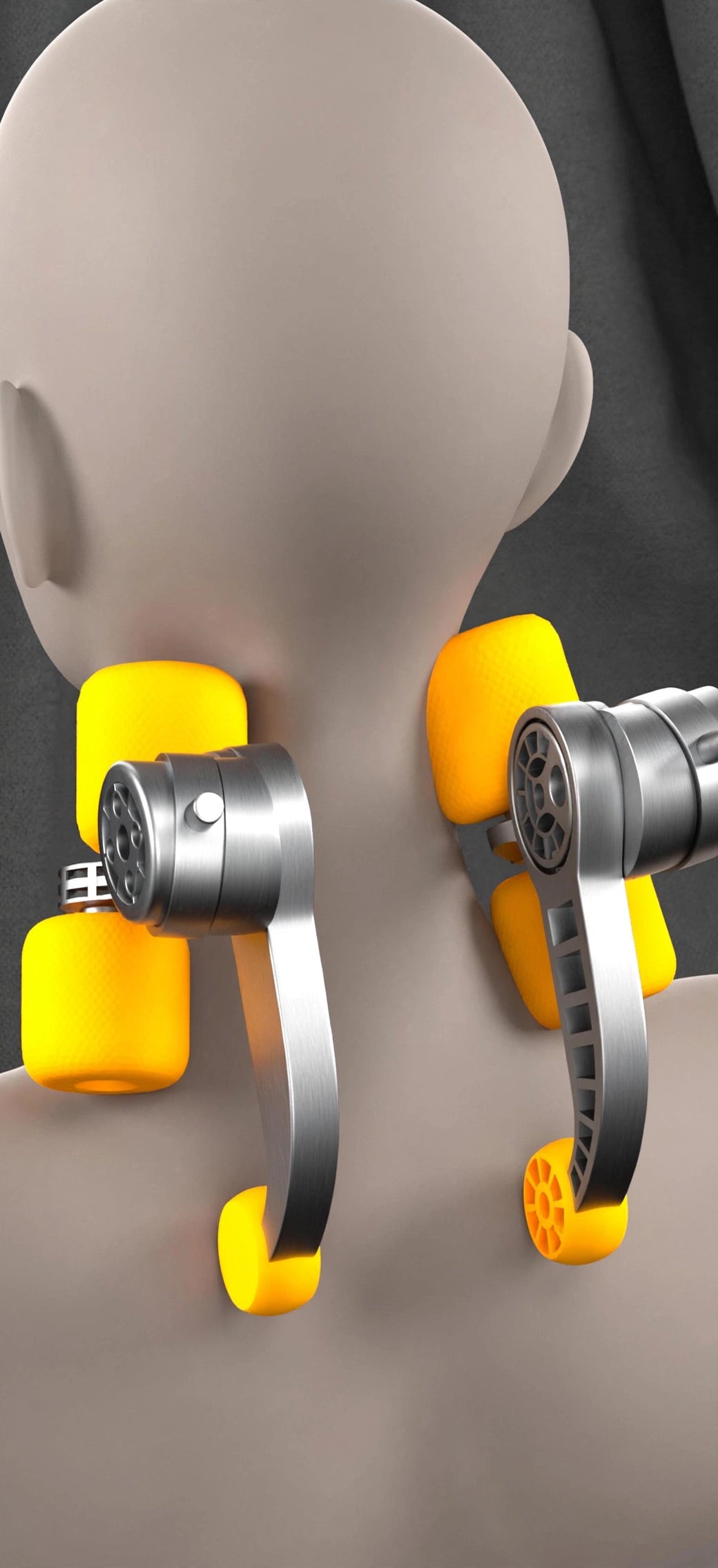CloudCure™ BIONECK - Bionic Neck & Shoulder Massager With Heat | 4D Kneading + USB-C Charging