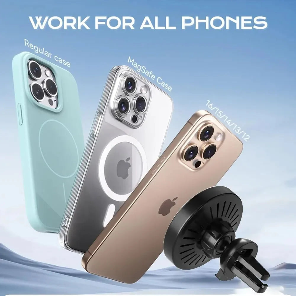 MagSafe Wireless Car Charger Air Vent & Phone Mount