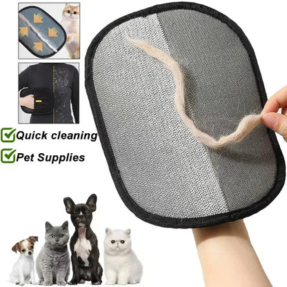 🐶 Pet Hair Remover Glove | Fast & Reusable Fur Cleaner