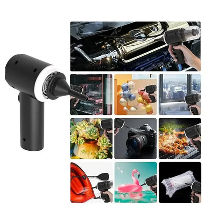 Portable Wireless Car Vacuum Cleaner – USB Rechargeable”