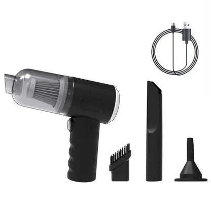 Portable Wireless Car Vacuum Cleaner – USB Rechargeable”