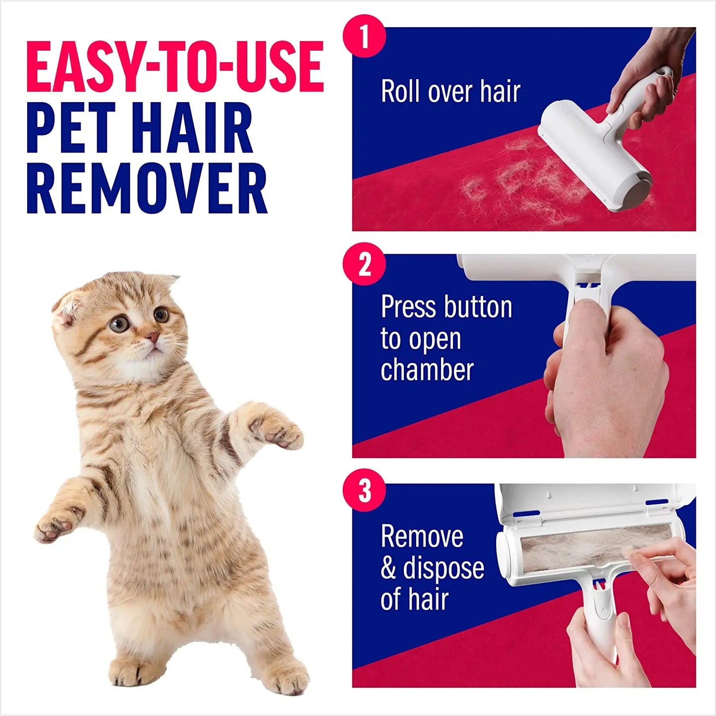 Pet Hair Remover Pro™ | Remove Fur in Seconds