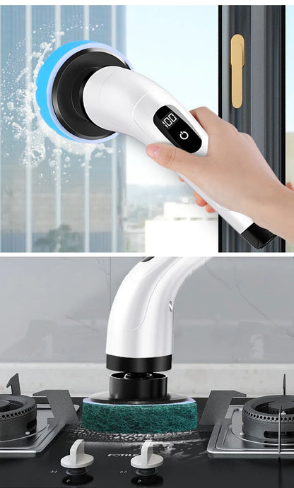 Electric Cleaning Brush 7-in-1