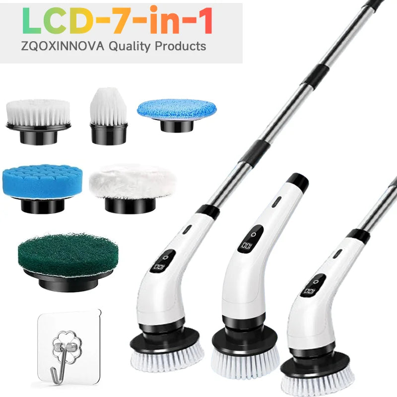 Electric Cleaning Brush 7-in-1
