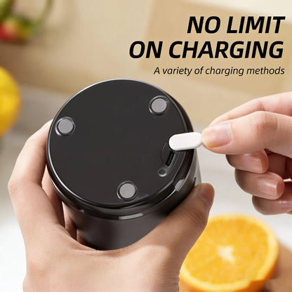 Portable Electric Juicing Cup, Mini Wireless Fruit Blender, USB Rechargeable