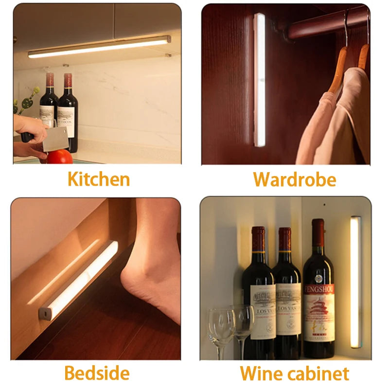 Motion Sensor LED Light – USB Rechargeable