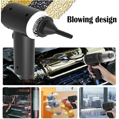 Portable Wireless Car Vacuum Cleaner – USB Rechargeable”