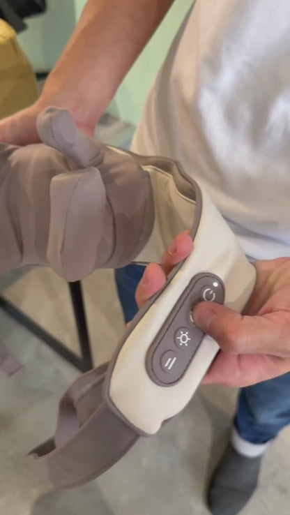 CloudCure™ BIONECK - Bionic Neck & Shoulder Massager With Heat | 4D Kneading + USB-C Charging